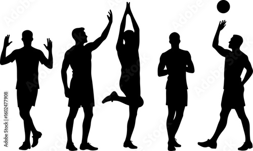 tennis, silhouette, sport, players, female, vector art, illustration, 