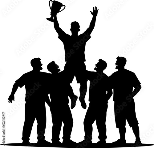tennis, silhouette, sport, players, female athletes, tennis match, racquet, action, movement, athletic, competitive, black and white, vector art, illustration, 