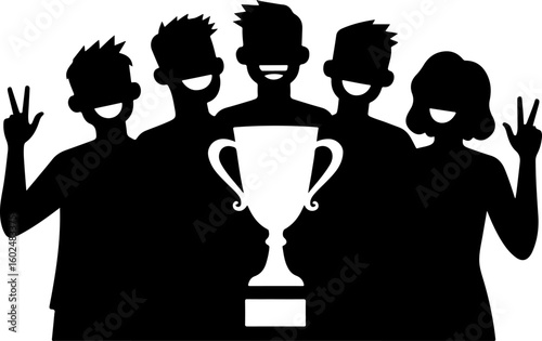 tennis, silhouette, sport, players vector bundle