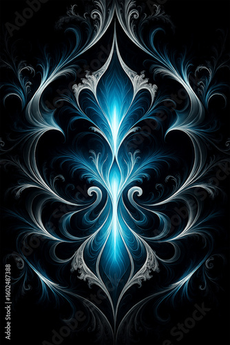 abstract fractal design