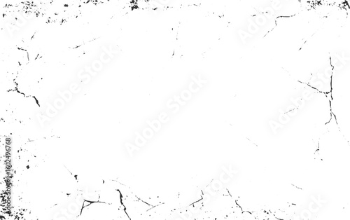Vector and clip art pattern with many cracks and scratches. Cracked barren desert earth Abstract of grunge, rusty crack and scratch wall texture design. transparent background