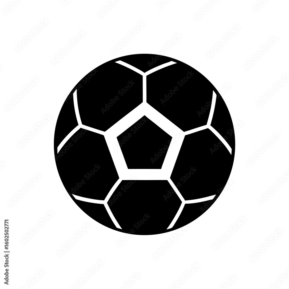 Fototapeta premium soccer ball icon vector