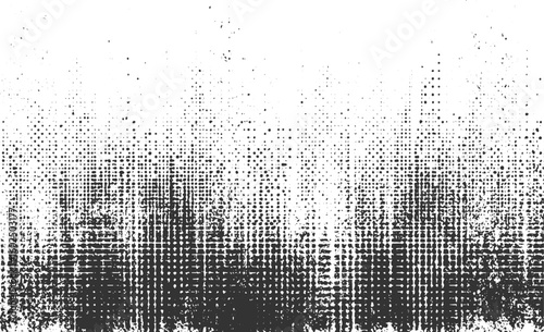 Abstract Grunge Texture – Vertical Noise Pattern Art Vector grunge texture. Distress overlay transparent background.