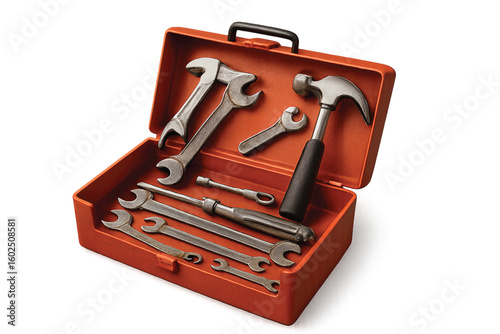 toolbox with tools
