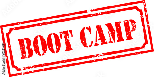 Grunge stamp boot camp