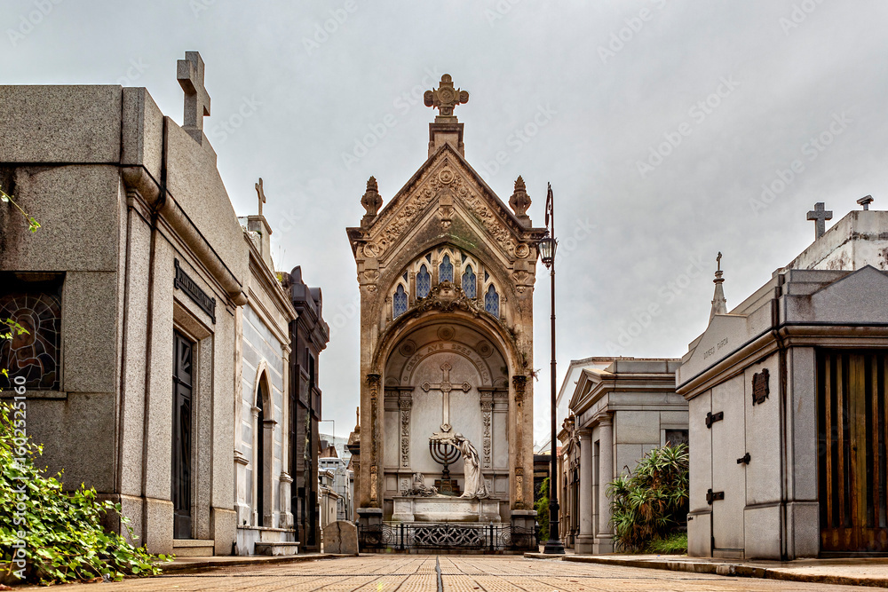 Fototapeta premium The Cemetery La Recoleta in Buenos Aires in Argentina
