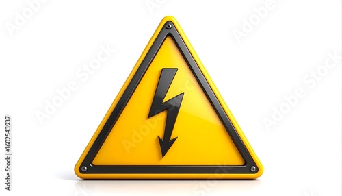 Free Download Safety warning sign, electrical hazard - GFXLoad