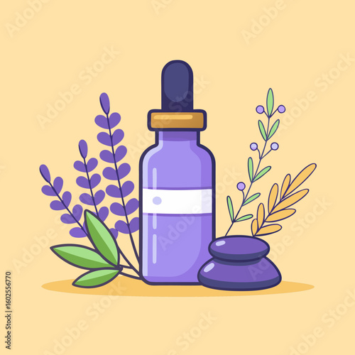 -lavender-essential-oil-bottle-with-lavender-sprig.svg