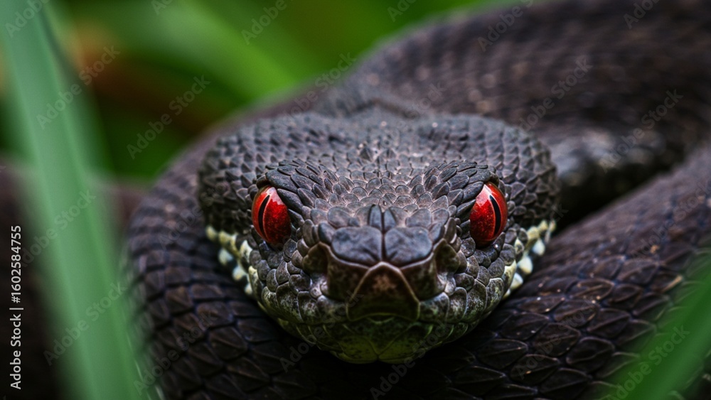 Fototapeta premium Viper Closeup