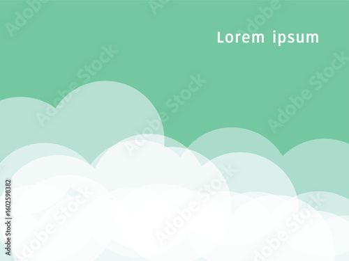 abstract background clouds illustration.eps