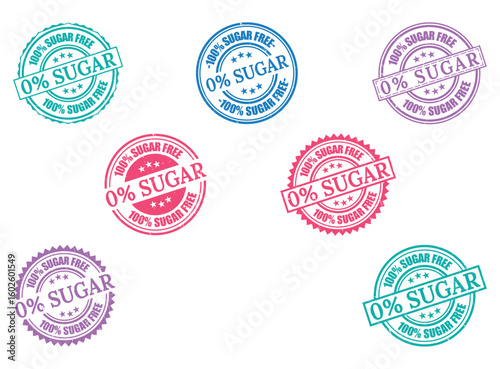 Collection of 100% Sugar Free Rubber Stamps with Grunge and Clean Styles