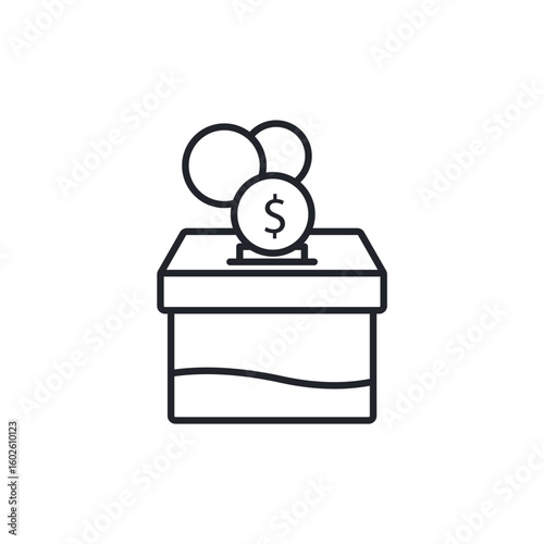 income money icons isolated on White Background. Flat style design