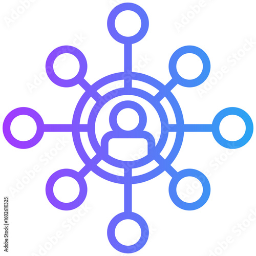 Affiliate marketing icon for digital nomad, website, application, printing, document, poster design, etc