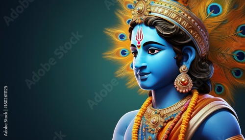 Happy Krishna Janmashtami Celebrating the Birth of Lord Krishna