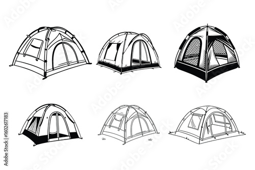 Camping Tent Svg