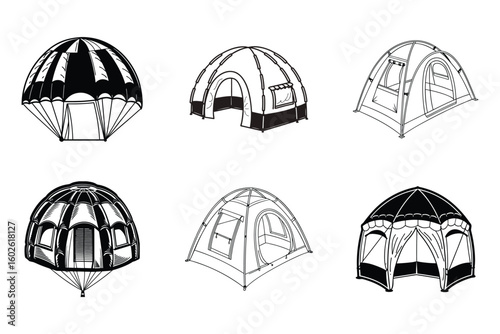Camping Tent Svg