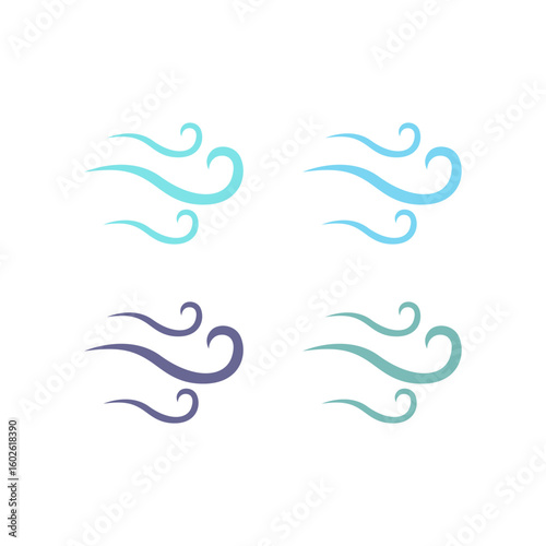WATER SPLASH SIGN SYMBOL LOGO VECTOR
