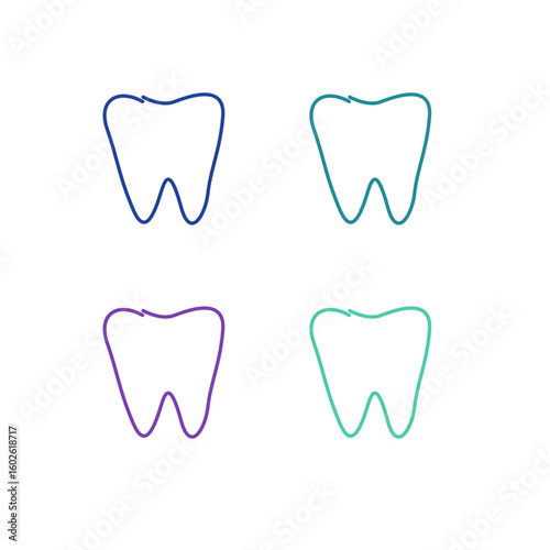 Dental Clinic, Dentist Tooth Logo Sign Symbol
