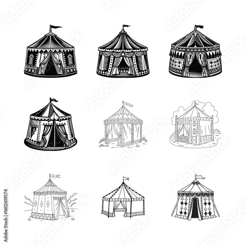 Camping Tent Svg