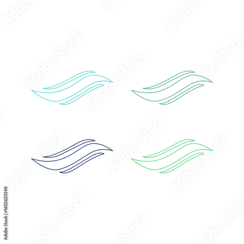 Water Splash Sign Symbol Logo Vector
