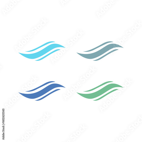 Water Splash Sign Symbol Logo Vector
