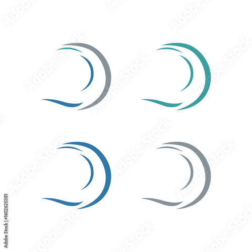 Water Splash Sign Symbol Logo Vector
