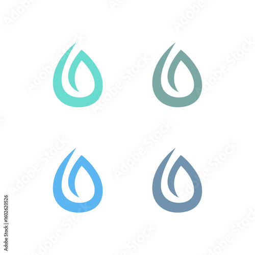 Water Splash Sign Symbol Logo Vector
