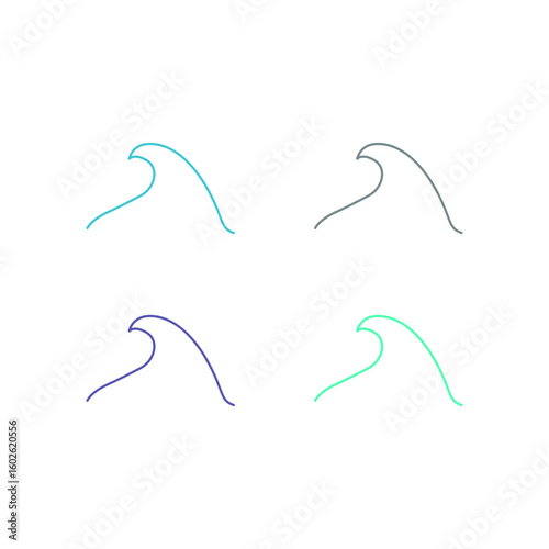Water Splash Sign Symbol Logo Vector
