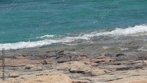 sea waves on the beach