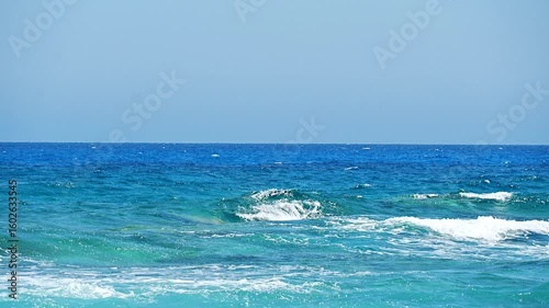sea waves on a beach