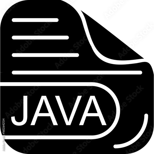 JAVA File Solid Icon