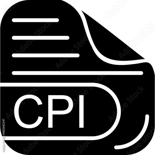 CPI File Solid Icon