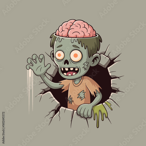 Zombie Emerging From the Ground