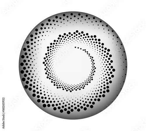golden ration fibonacci pattern for logo icon background web graphic tattoo. vector illustration.