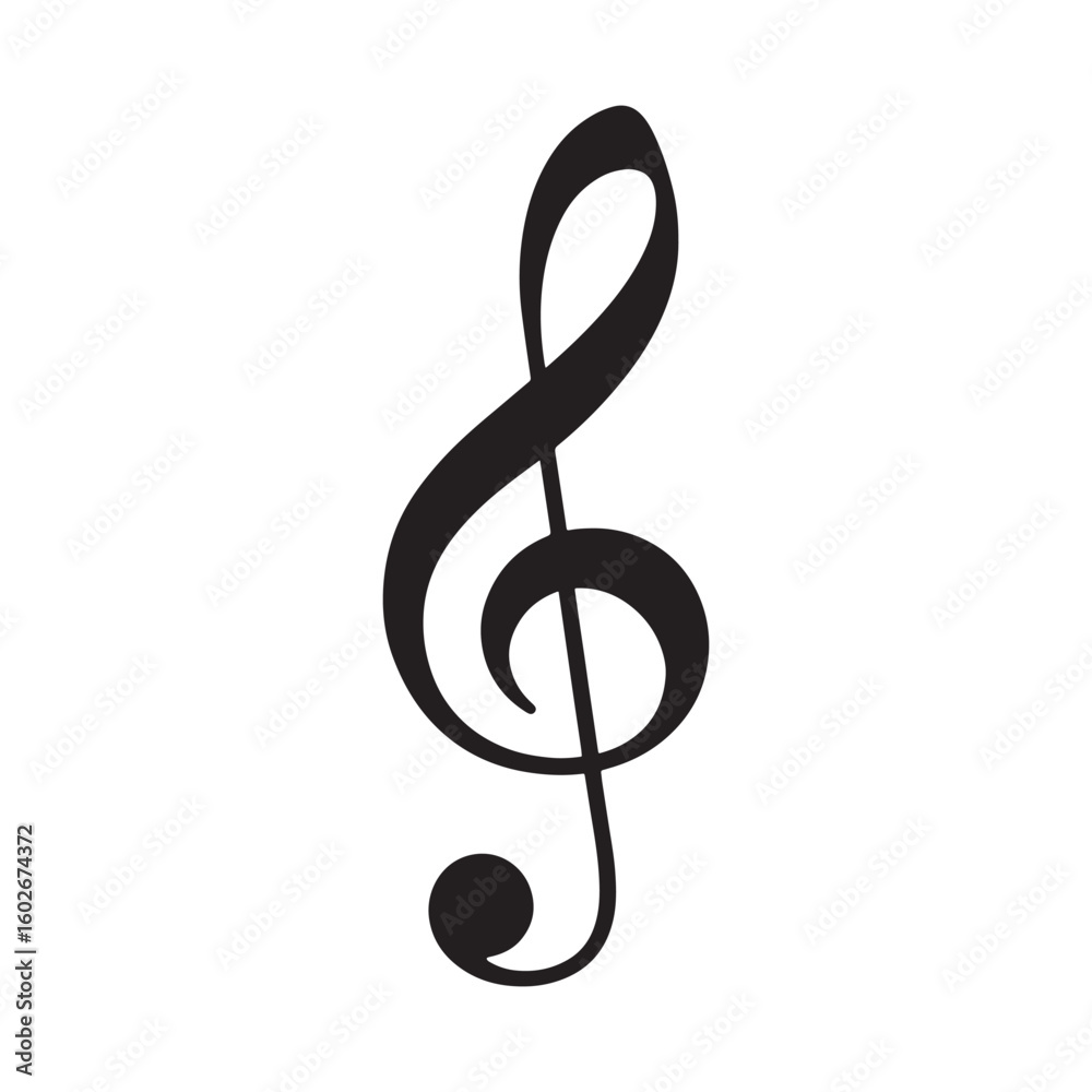 Obraz premium A vibrant collection of sixteen musical notes and symbols in a dynamic vector illustration design