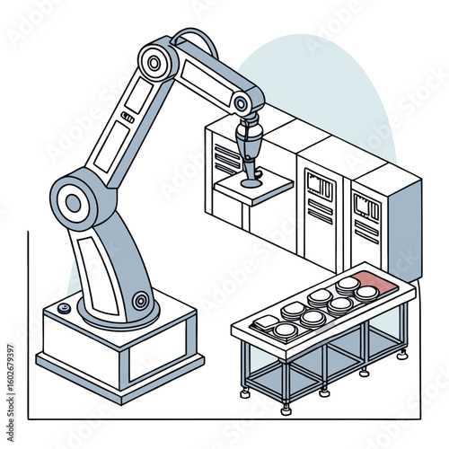 vector illustration of a construction site
