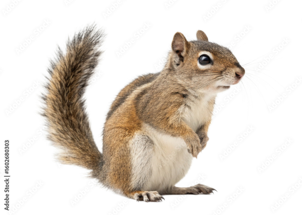 squirrel isolated on a transparent background. squirrel isolated on a transparent background.