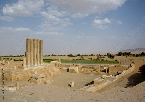 The great temple of Marib, Yemen
