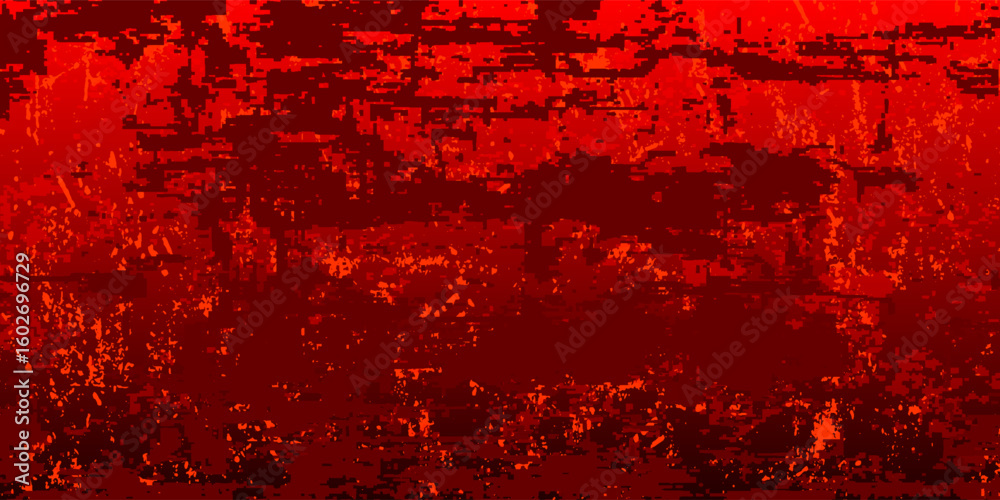 Obraz premium Abstract red background. Geometric triangle background. Hexagon pattern.