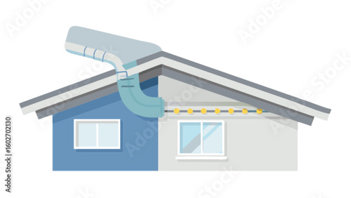 Innovative home insulation system showcasing modern energy efficiency solutions and advanced building materials for sustainable living and smart home technology.