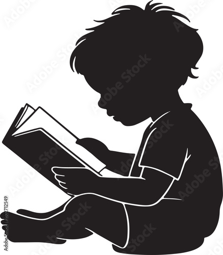 woman reading a book