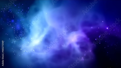 Abstract space nebula background design