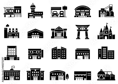 住宅・建築アイコン29　Housing & Architecture icons