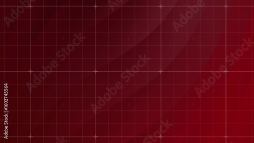 Dark red grid digital motion loop