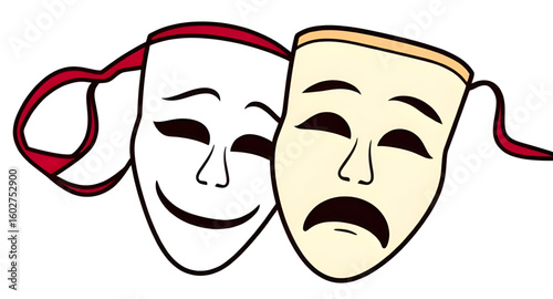 comedy and tragedy masks