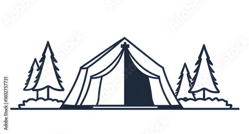 tent icon, camping tent, tent vector, outdoor tent, travel tent, camping icon, tent silhouette, holiday tent, portable tent, forest camping, triangular tent, tent illustration, summer camping, night c