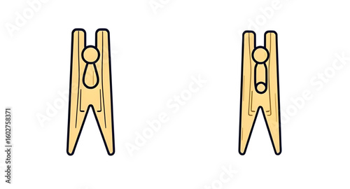 Wooden clothespin, Plastic clothespin, Laundry clip, Clothes peg, Clip for clothes, Hanging pin, Garment pin, Drying clip, Laundry accessory, Washing pin, Cloth holder, Clothesline pin, Household clip