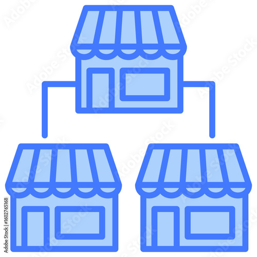Franchise Blue Icon