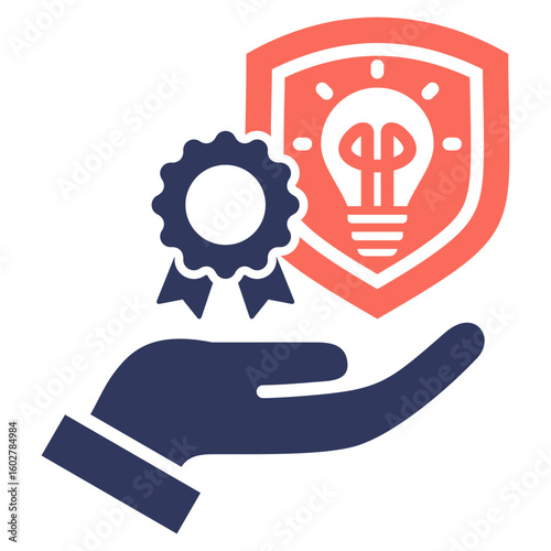 Intellectual Property Mixed Icon