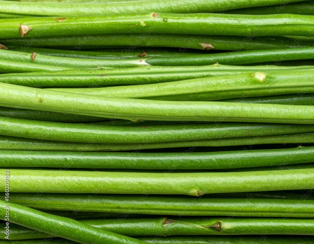 Vibrant Green Stalks Stacked High Showing Fresh Plant Texture in Natural Light Vibrant Green Stalks Stacked High Showing Fresh Plant Texture in Natural Light